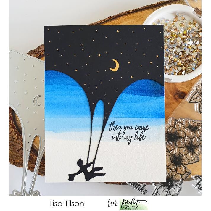 Dream With Me Cover Plate Die - Picket Fence Studios