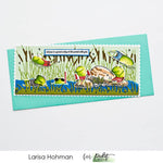 Drop by to Say Croak Coordinating Die - Picket Fence Studios