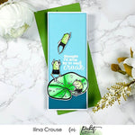 Drop by to Say Croak Coordinating Die - Picket Fence Studios