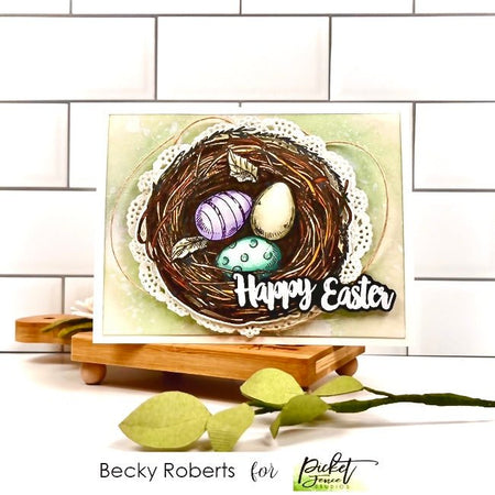 Eggs - tra Special Easter Coordinating Die - Picket Fence Studios