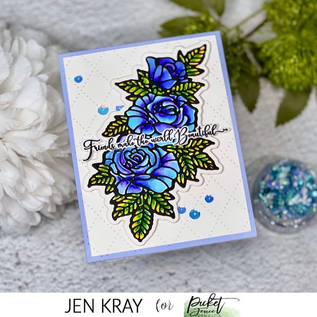 English Roses Die - Picket Fence Studios