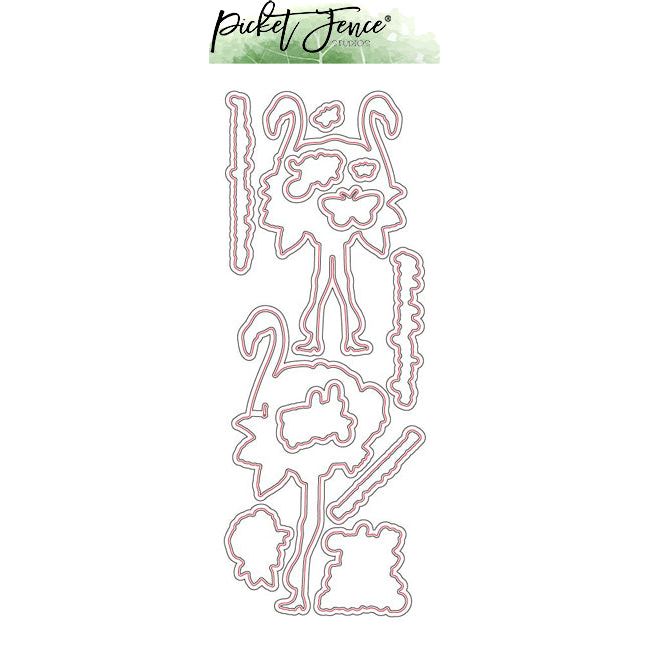 Fabulous Flamingoes - Picket Fence Studios