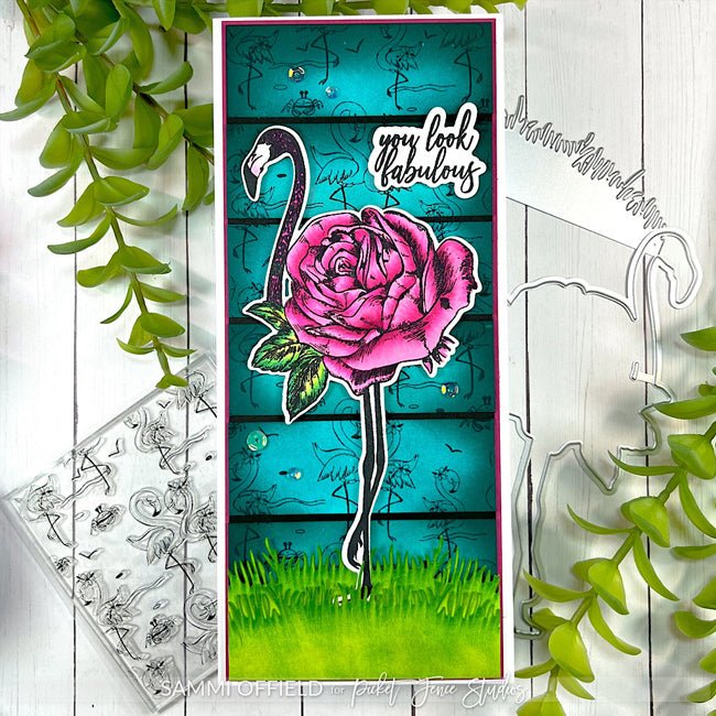 Fabulous Flamingoes - Picket Fence Studios