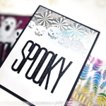 Fabulous Foiling Toner Card Fronts - Distressed Halloween - Picket Fence Studios