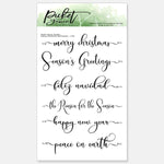 Fancy Christmas Sentiments - Picket Fence Studios