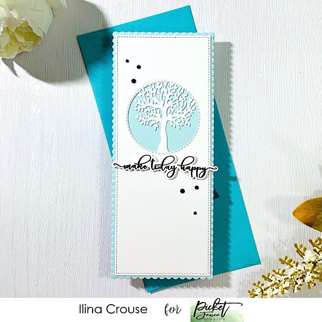 Fancy Daily Sentiments Coordinating Die - Picket Fence Studios