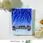 Fancy Daily Sentiments Coordinating Die - Picket Fence Studios