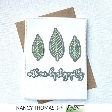 Fancy Life Events Sentiments - Picket Fence Studios