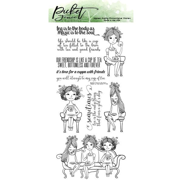 Filled to the Brim Coordinating Die - Picket Fence Studios