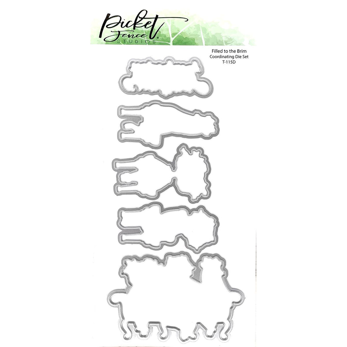 Filled to the Brim Coordinating Die - Picket Fence Studios