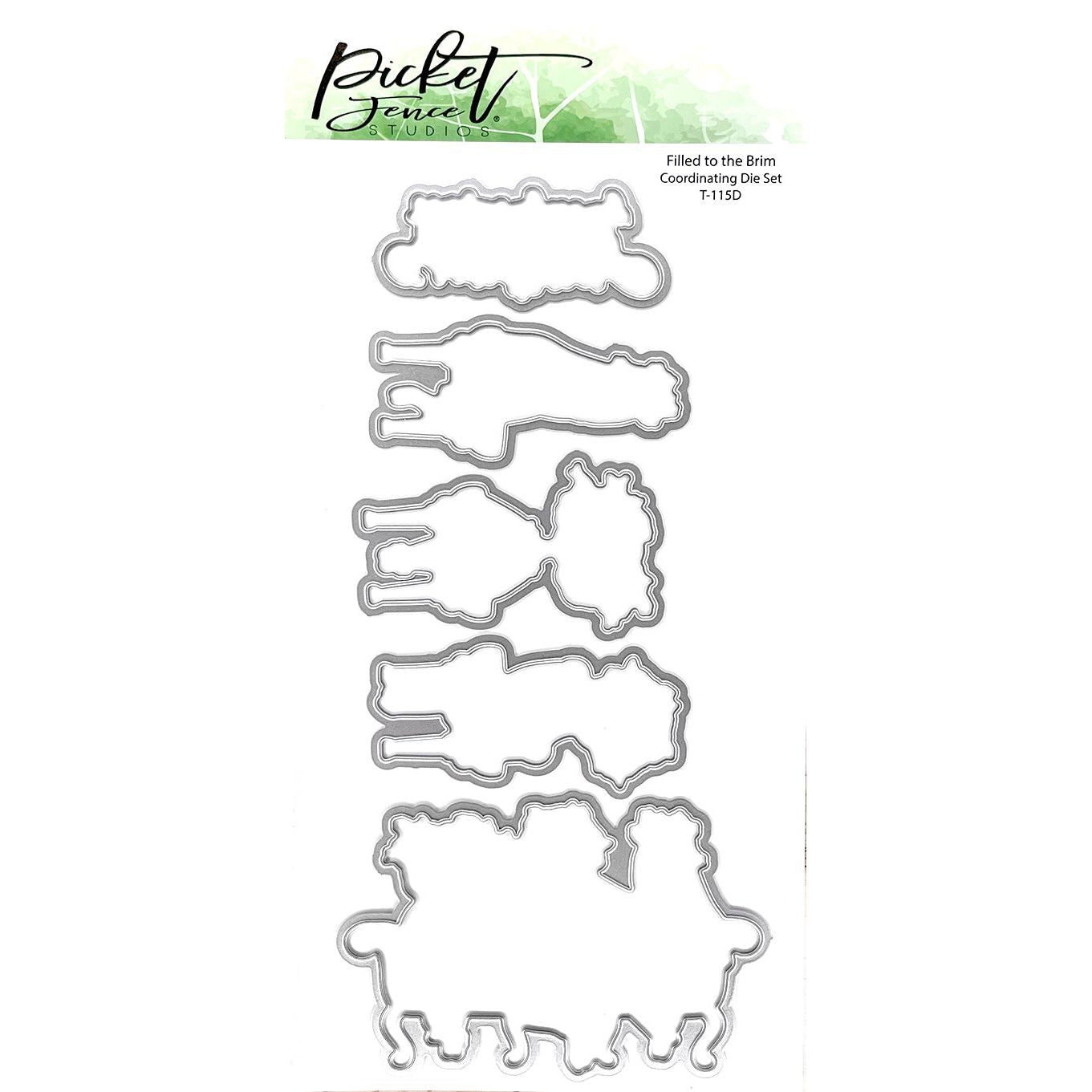 Filled to the Brim Coordinating Die - Picket Fence Studios