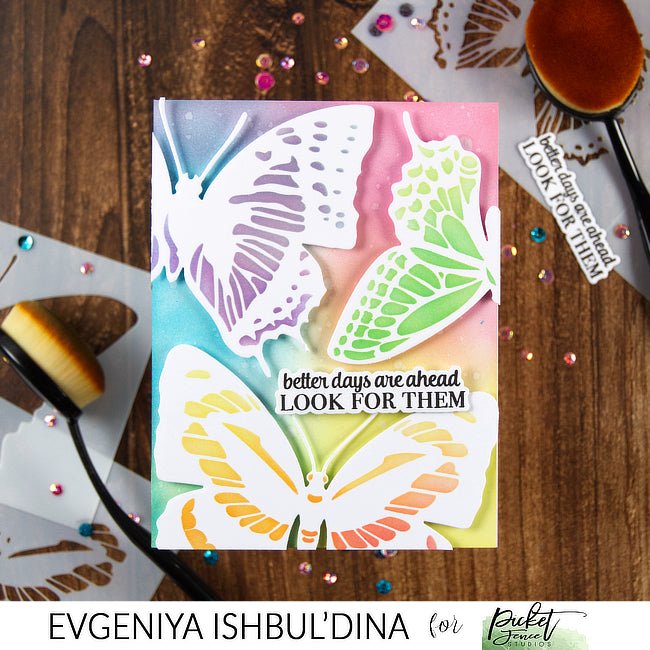 Flit Butterfly Die - Picket Fence Studios