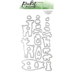 Forest Critters Stopping by to Say Hey Coordinating Die - Picket Fence Studios