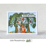 Forest Critters Stopping by to Say Hey Coordinating Die - Picket Fence Studios