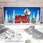 Frolicking Winter Friends - Picket Fence Studios