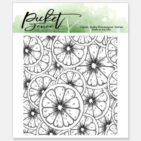 Fruitylicious 4x4 Seamless Stamp - Picket Fence Studios