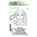 Gemini Girl Coordinating Die - Picket Fence Studios