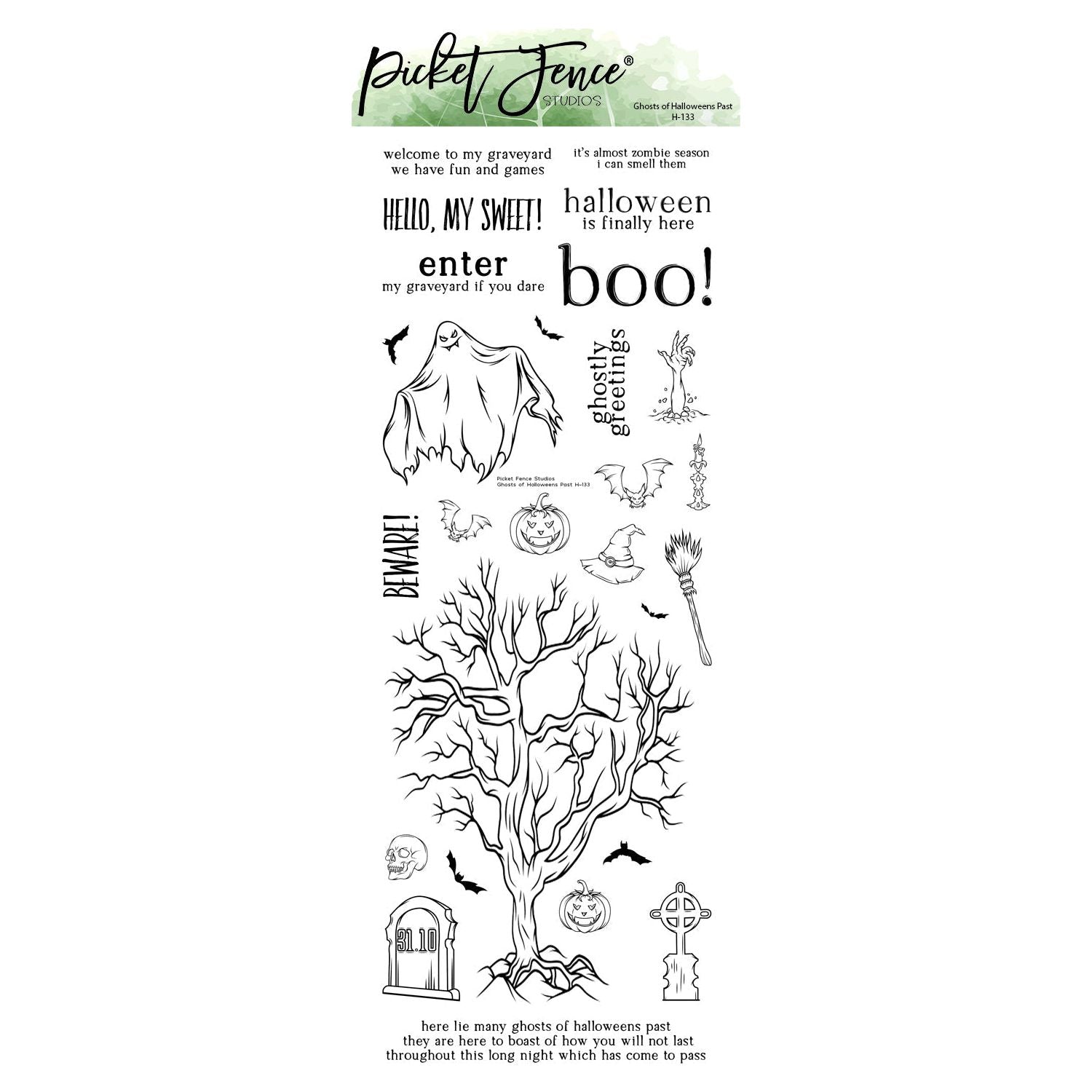 Ghosts of Halloweens Past - Picket Fence Studios