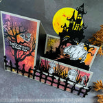 Ghosts of Halloweens Past Coordinating Die - Picket Fence Studios