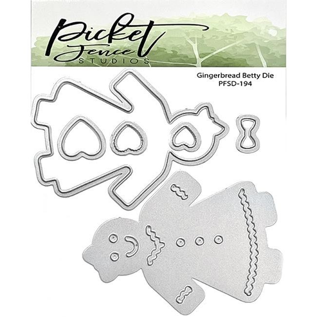 Gingerbread Betty Die - Picket Fence Studios