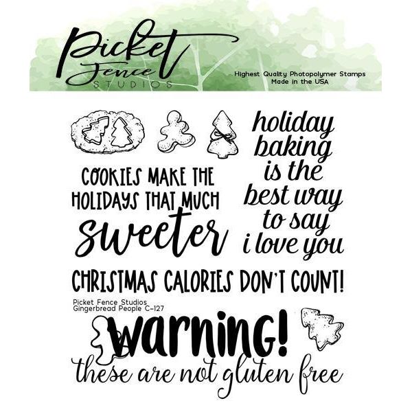 Gingerbread Betty Die - Picket Fence Studios