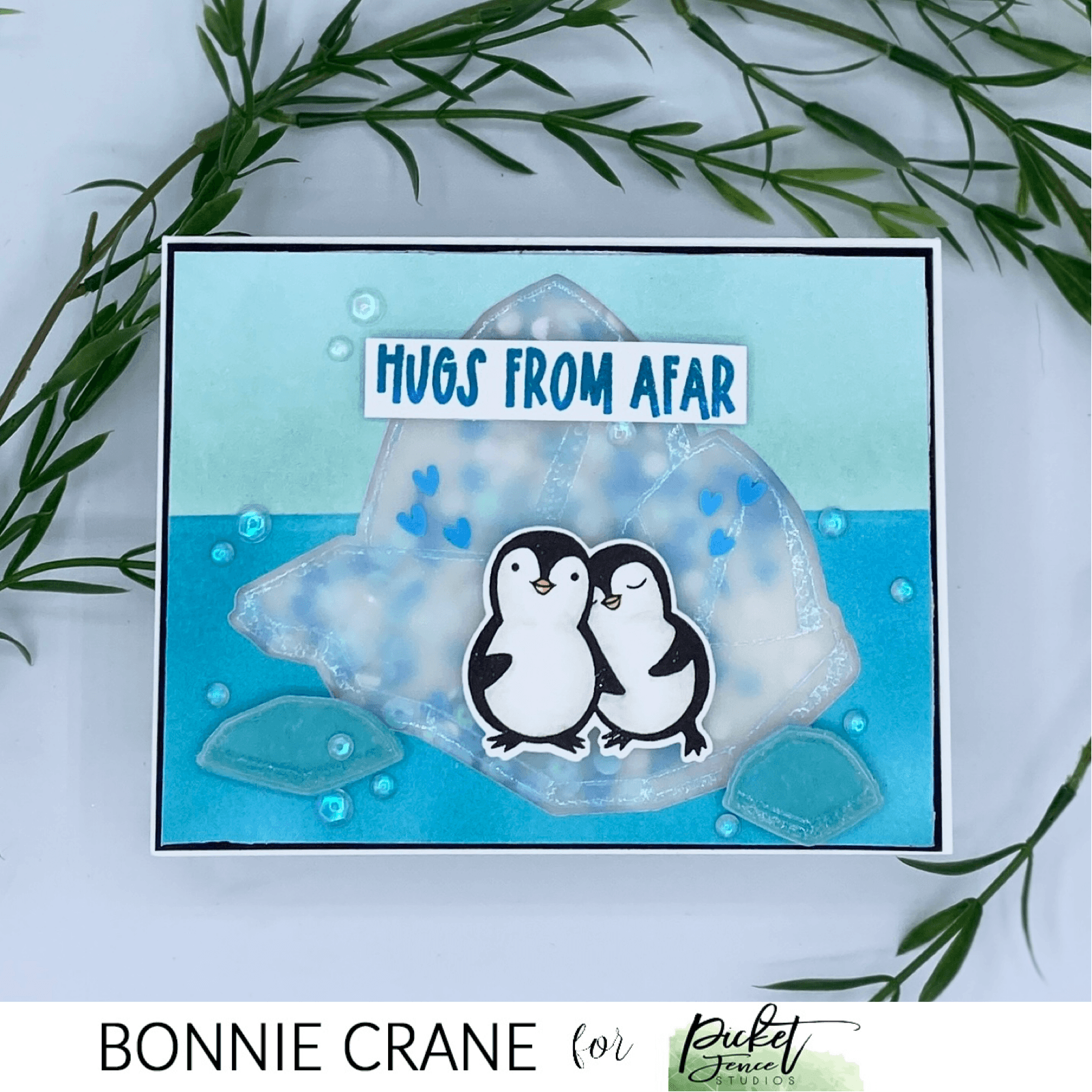 Glacier Scenery Coordinating Die - Picket Fence Studios