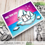 Glacier Scenery Coordinating Die - Picket Fence Studios