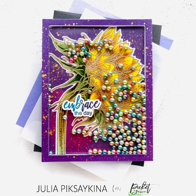 Gradient Round Pearl Mix - Soft Shades of the Rainbow - Picket Fence Studios