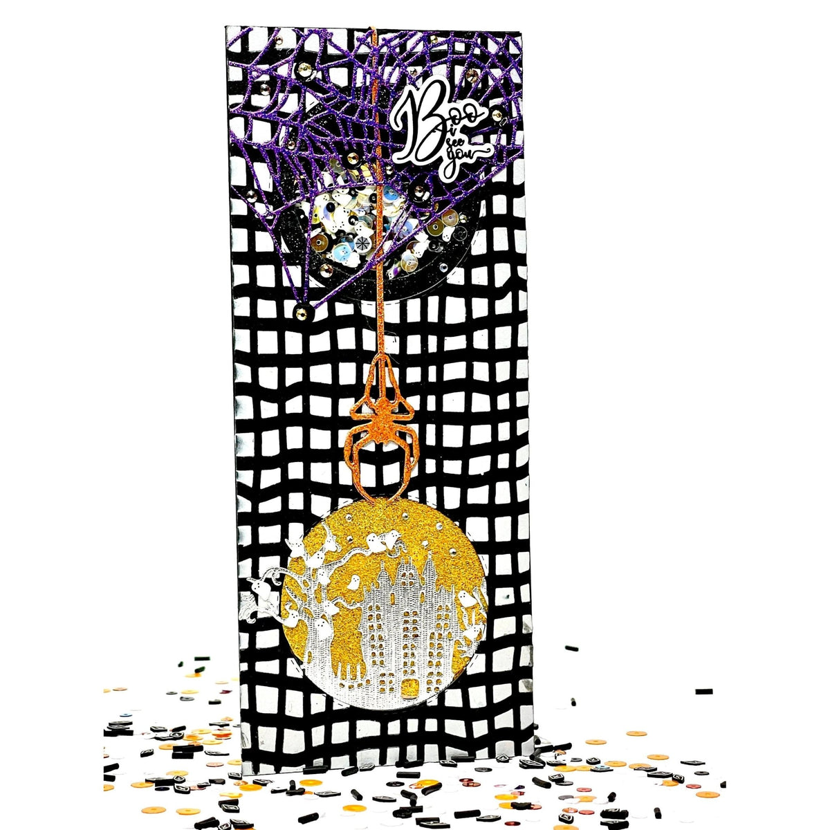 Halloween Graveyard Cover Plate Die - Picket Fence Studios