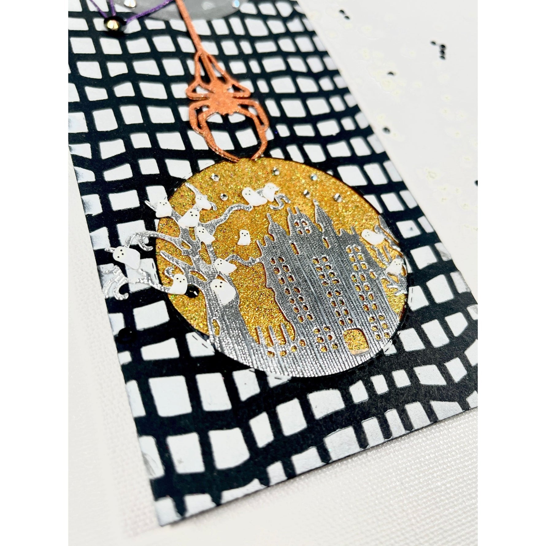 Halloween Graveyard Cover Plate Die - Picket Fence Studios