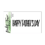 Happy Father's Day Word Die - Picket Fence Studios