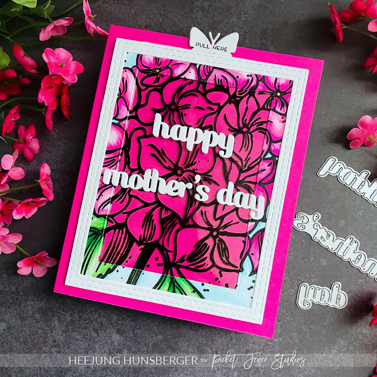 Happy Mother's Day Word Die - Picket Fence Studios