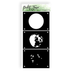 Haunted Moon Blending Stencil - Picket Fence Studios