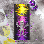 Haunted Moon Blending Stencil - Picket Fence Studios