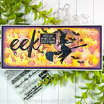 Haunted Moon Blending Stencil - Picket Fence Studios