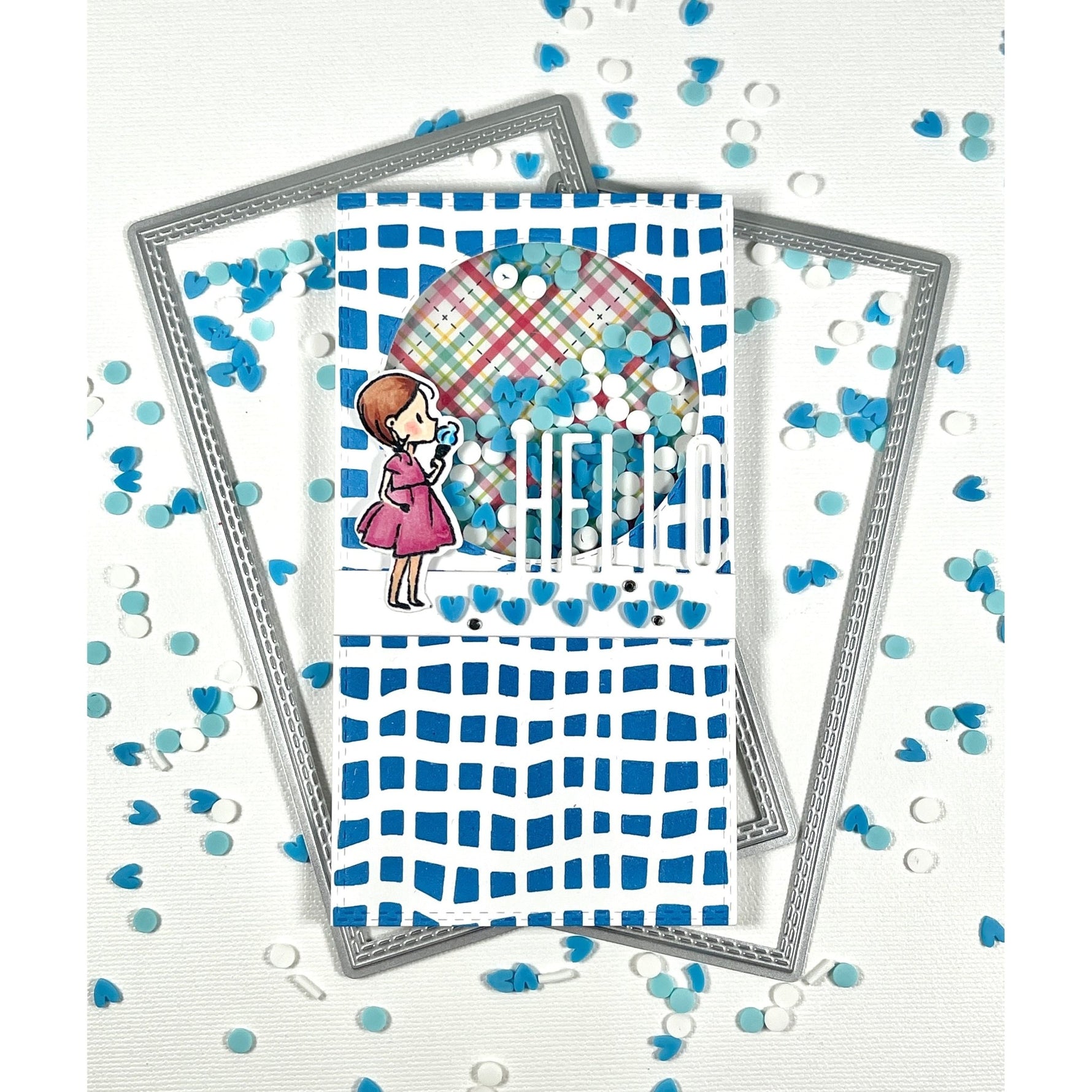 Hello Word Topper Die - Picket Fence Studios