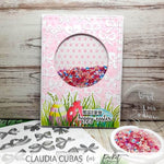 Hexagon Randomness 6x8 Stencil - Picket Fence Studios