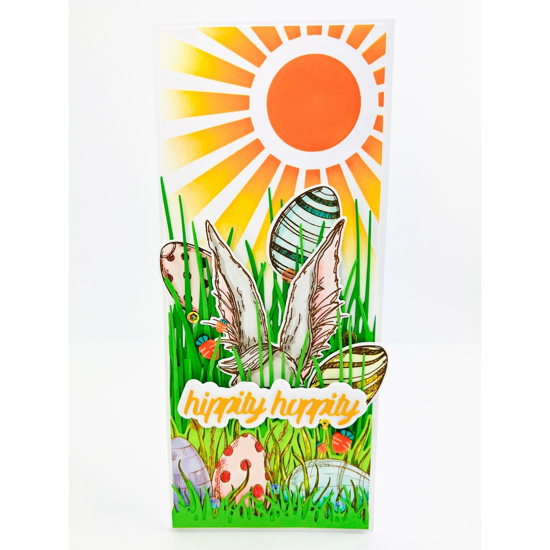 Hippity Hoppity to All Coordinating Die - Picket Fence Studios