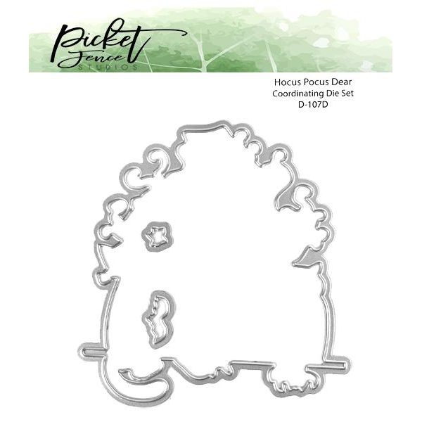 Hocus Pocus Dear Coordinating Die - Picket Fence Studios