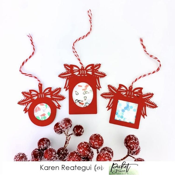 Holiday Gift Tags Die - Picket Fence Studios