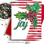 Holly Jolly Christmas Coordinating Die - Picket Fence Studios