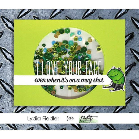I Love Your Face Word Topper Die - Picket Fence Studios