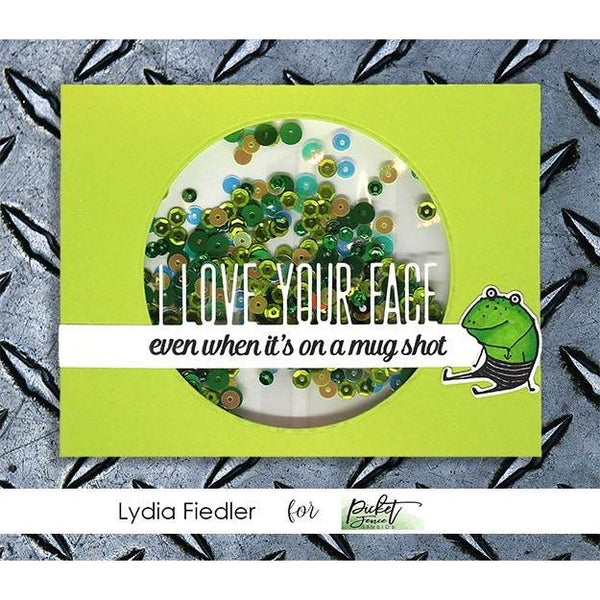 I Love Your Face Word Topper Die - Picket Fence Studios