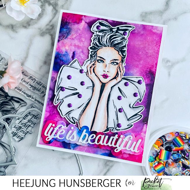 Iconic Beauty Scarlett Coordinating Die - Picket Fence Studios