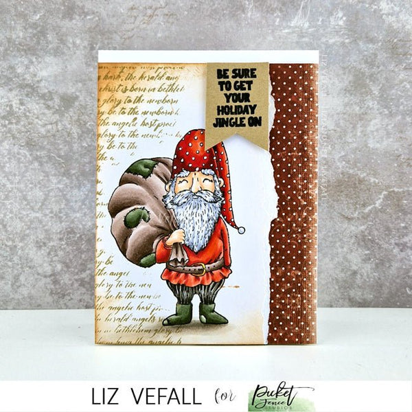 Jolly Christmas Gnome - Picket Fence Studios