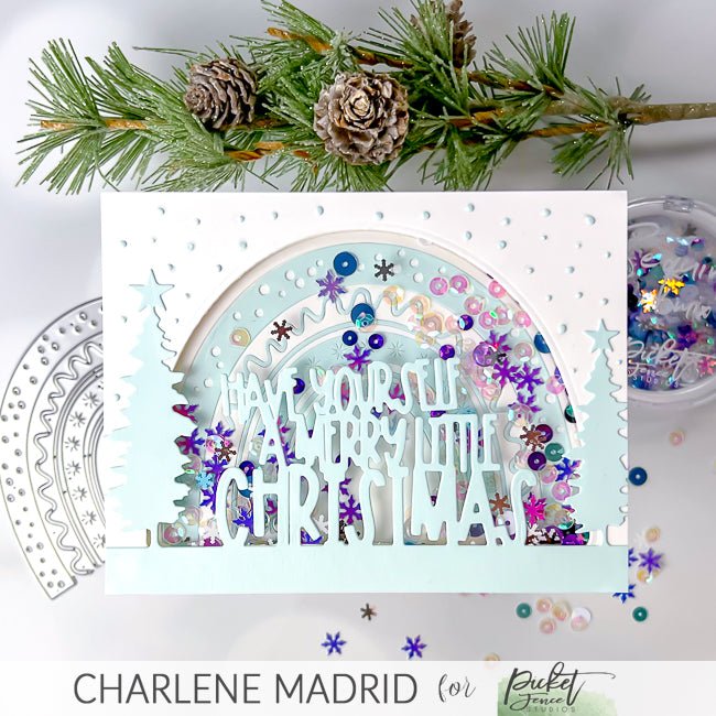 Jolly Good Rainbow Die - Picket Fence Studios