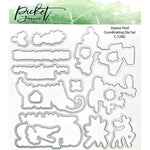 Joyeux Noel Coordinating Die - Picket Fence Studios