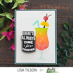 Just Wanna Have Wine Coordinating Die - Picket Fence Studios