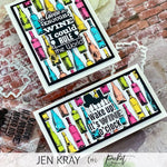 Just Wanna Have Wine Coordinating Die - Picket Fence Studios