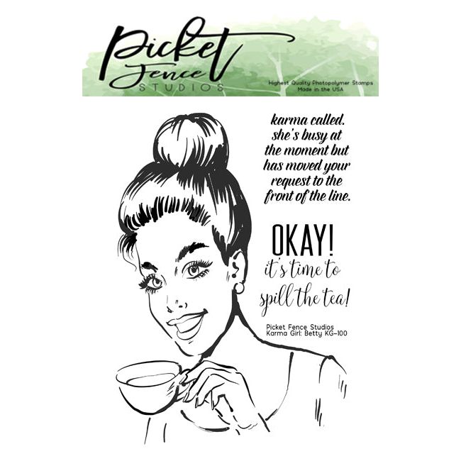 Karma Girl : Betty Coordinating Die - Picket Fence Studios